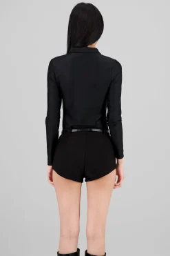 Shasa Polo Neck Bodysuit