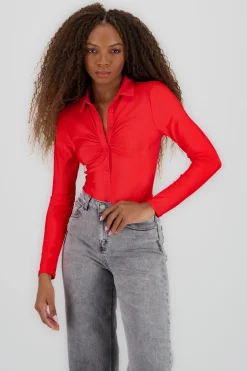 Shasa Polo Neck Bodysuit