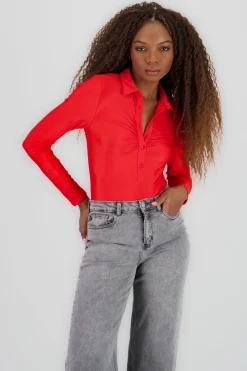 Shasa Polo Neck Bodysuit