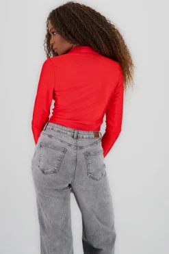 Shasa Polo Neck Bodysuit