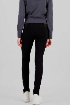 Shasa Ponti Pants with Elastic Detail