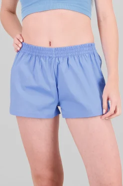 Shasa Poplin Elastic Waist Shorts