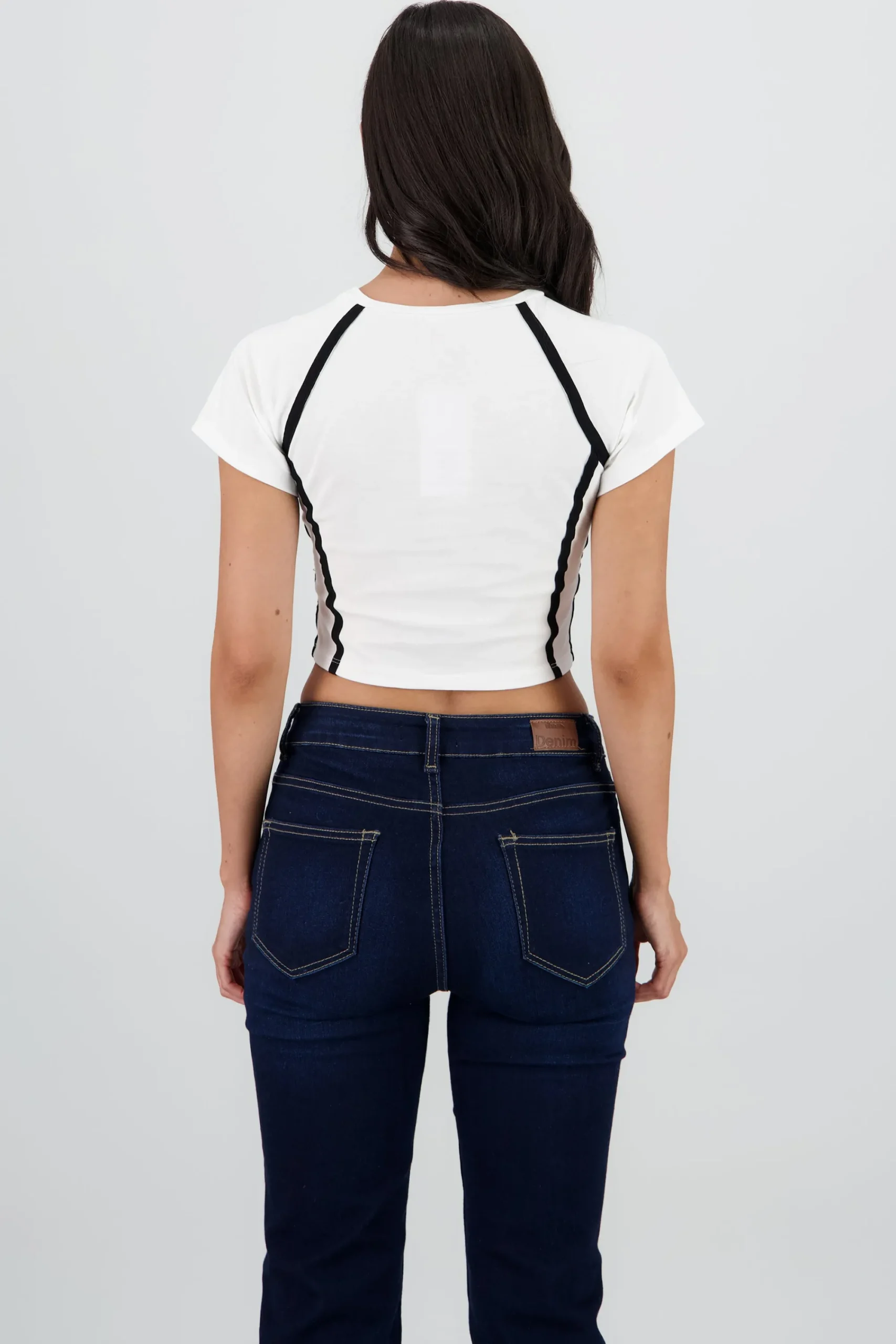 Shasa Printed Contrast T Shirt
