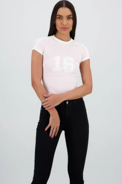 Shasa Printed Contrast Top