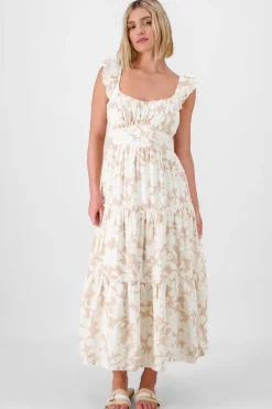 Shasa Printed Maxi Dress