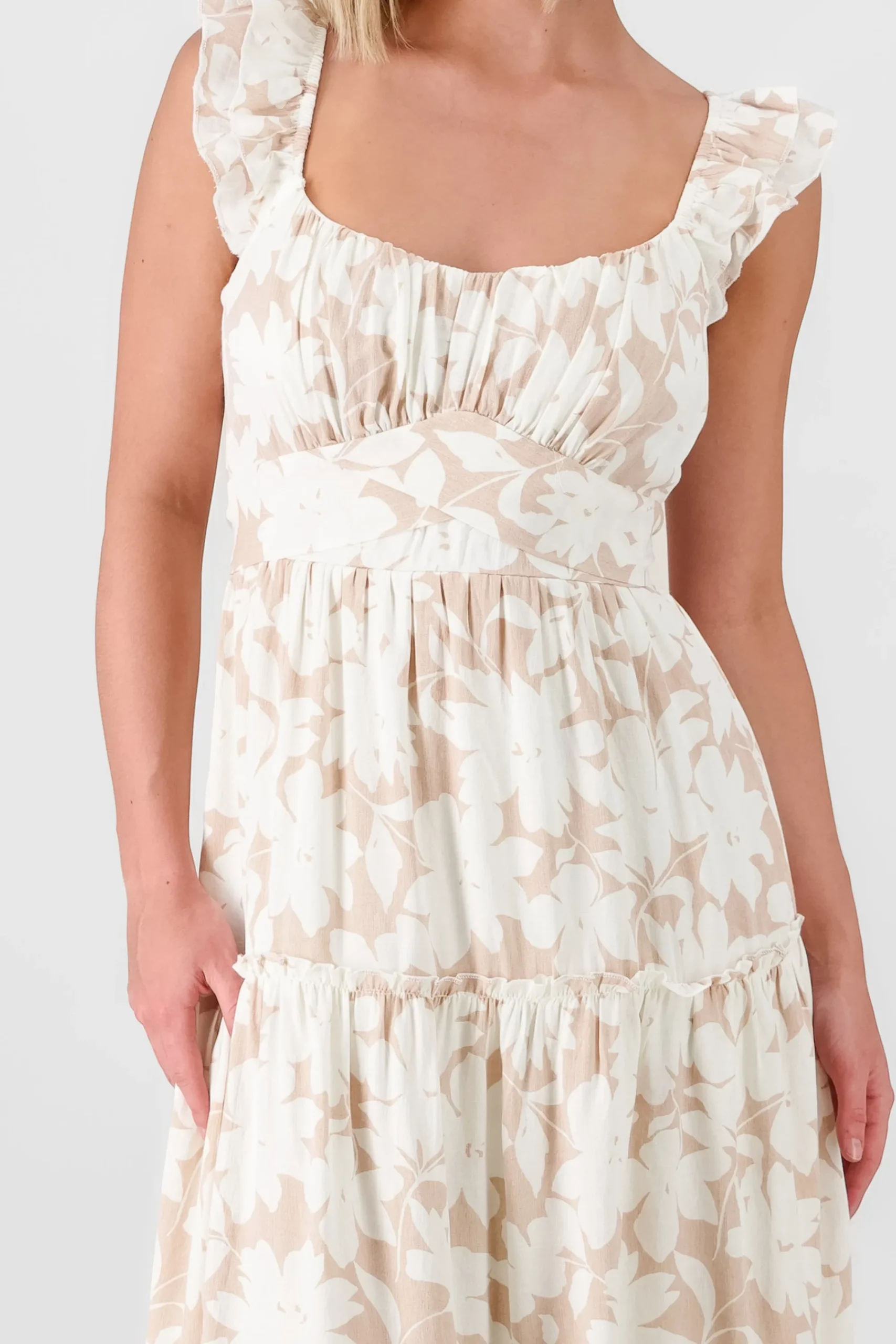 Shasa Printed Maxi Dress