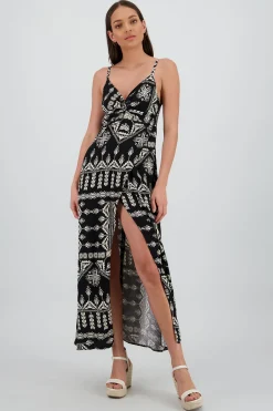 Shasa Printed Maxi Dress