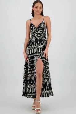 Shasa Printed Maxi Dress