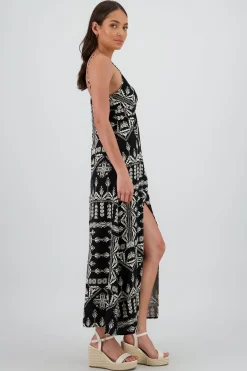 Shasa Printed Maxi Dress