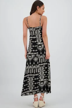 Shasa Printed Maxi Dress