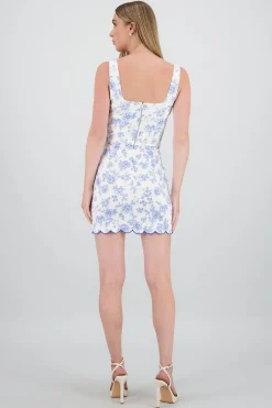 Shasa Printed Mini Dress