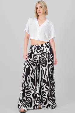 Shasa Printed Super WideLeg Pants