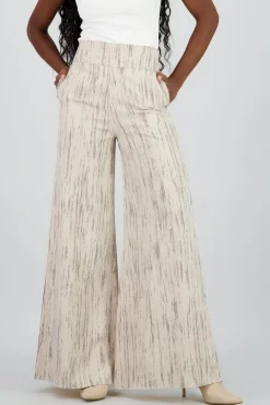 Shasa Printed Wide Leg Pants