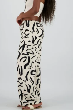 Shasa Printed Wide Leg Pants