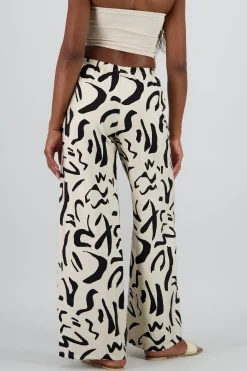 Shasa Printed Wide Leg Pants