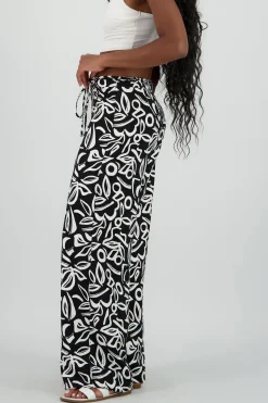 Shasa Printed Wide Leg Pants