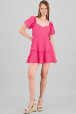 Shasa Puff Sleeve Dress