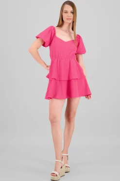 Shasa Puff Sleeve Dress