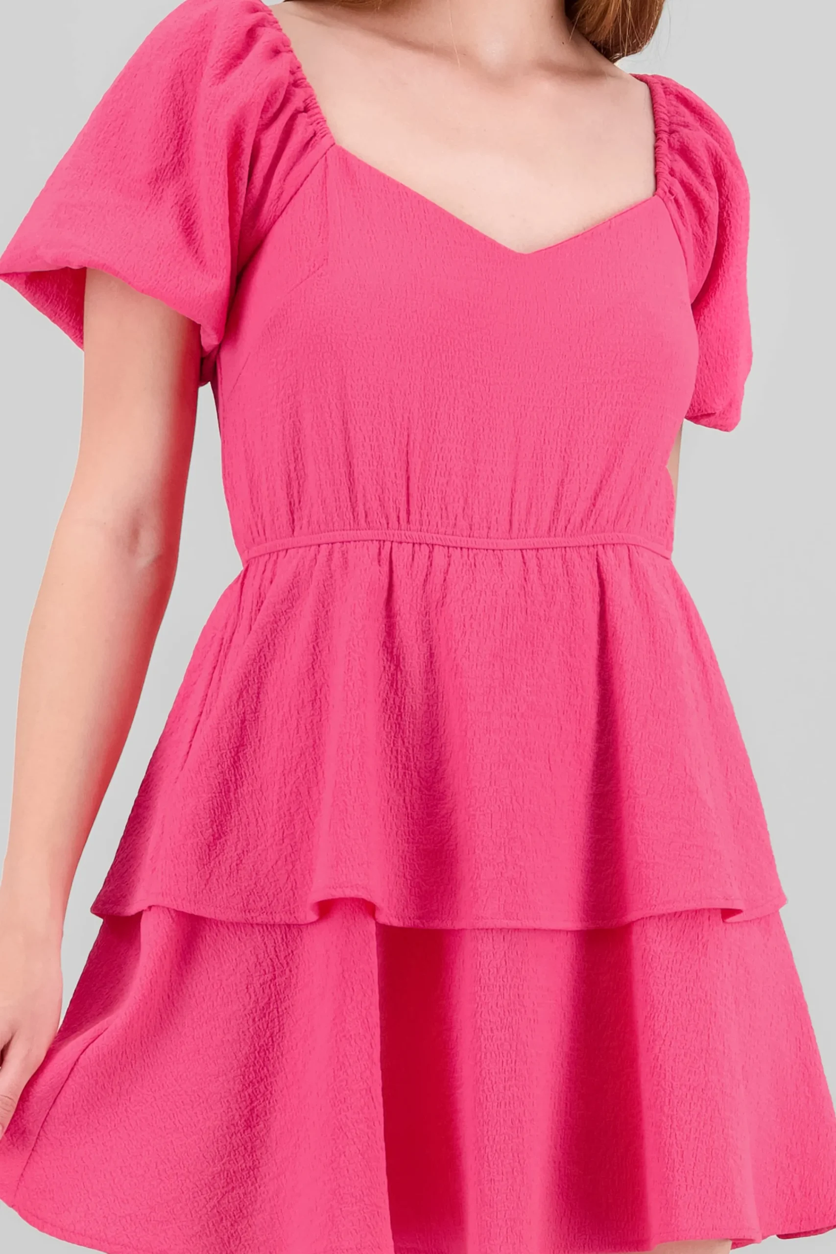 Shasa Puff Sleeve Dress