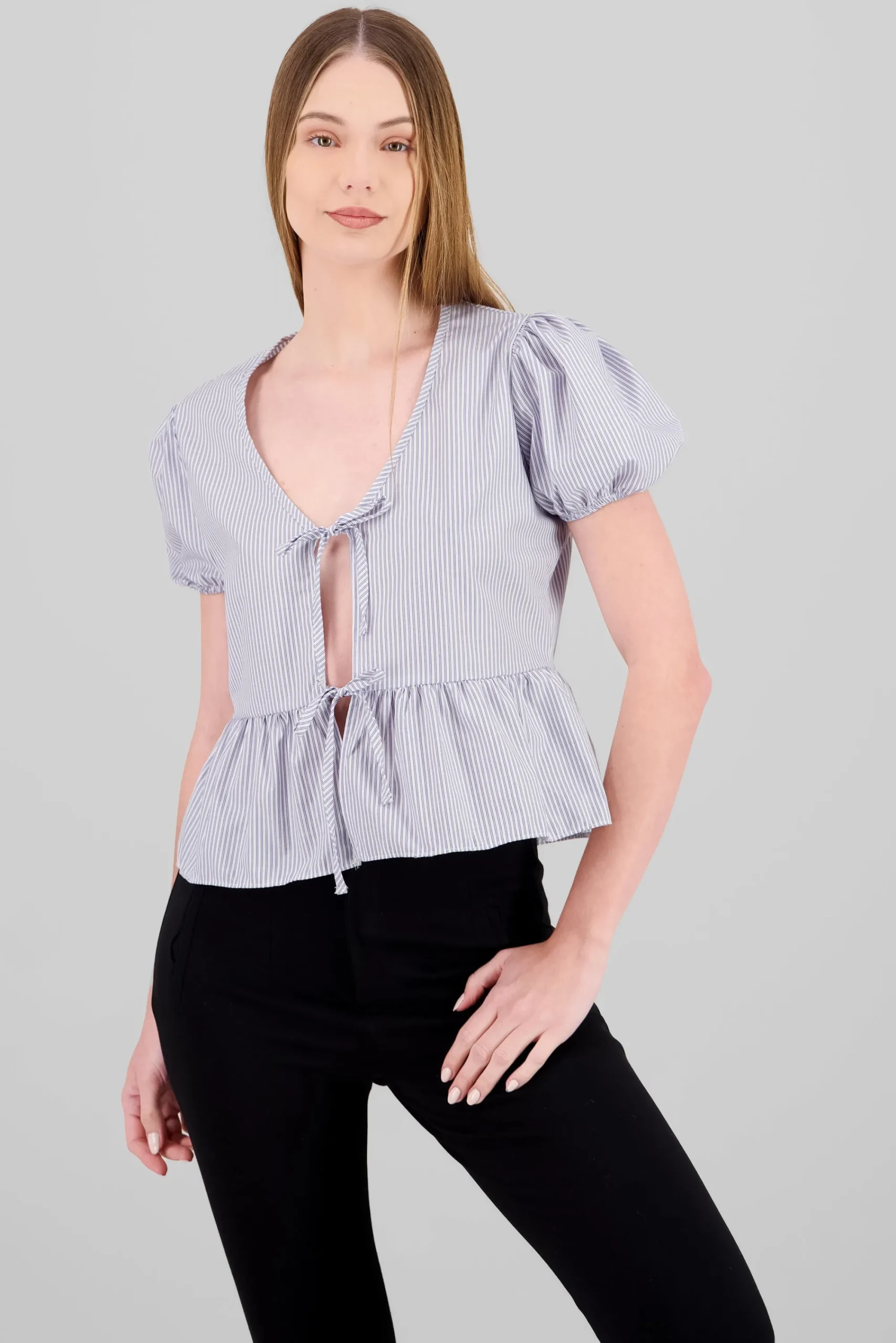 Shasa Puffed Sleeve Blouse