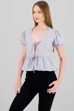 Shasa Puffed Sleeve Blouse