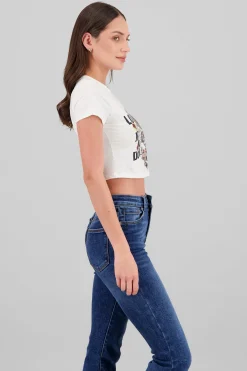 Shasa Punk Printed T Shirt