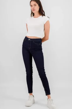 Shasa Regular Waist Skinny Jeans