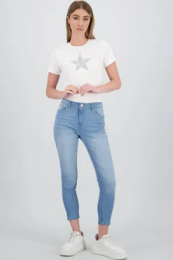 Shasa Regular Waist Skinny Jeans