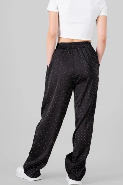 Shasa Rhinestone Satin Pants