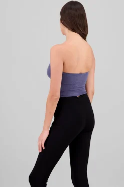Shasa Ribbed Bandeau Top