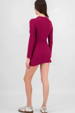 Shasa Ribbed Bodycon Dress