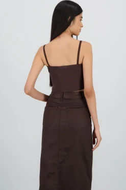 Shasa Ribbed Bustier Corset