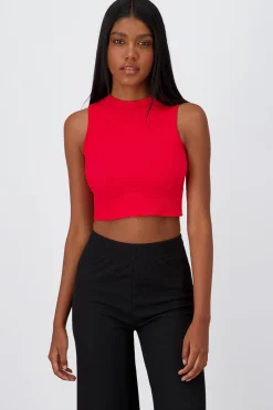 Shasa Ribbed Crop Top