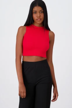 Shasa Ribbed Crop Top