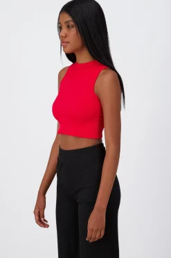 Shasa Ribbed Crop Top