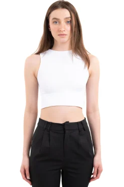 Shasa Ribbed Crop Top