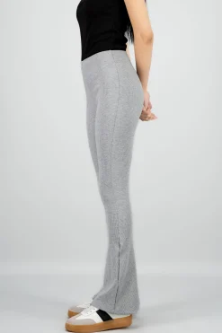 Shasa Ribbed Flared Leggings
