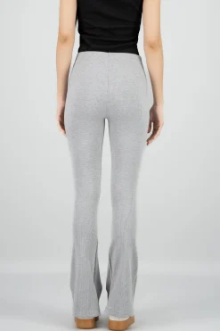Shasa Ribbed Flared Leggings