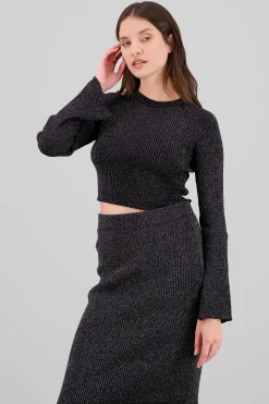 Shasa Ribbed Long Sleeve Top