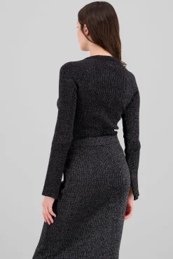 Shasa Ribbed Long Sleeve Top