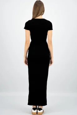 Shasa Ribbed Maxi Dress