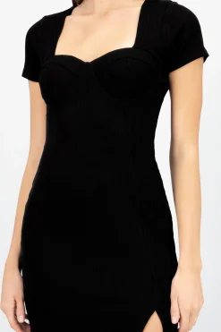 Shasa Ribbed Maxi Dress