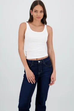 Shasa Ribbed Strap Top