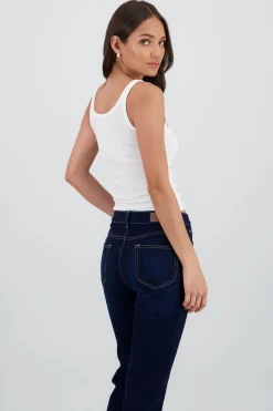 Shasa Ribbed Strap Top