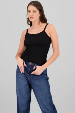 Shasa Ribbed Strappy Top