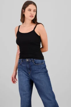 Shasa Ribbed Strappy Top
