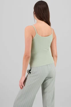 Shasa Ribbed Strappy Top