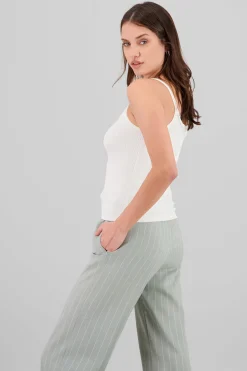 Shasa Ribbed Strappy Top