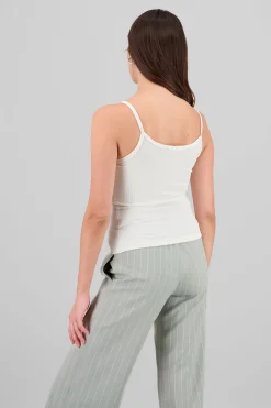 Shasa Ribbed Strappy Top