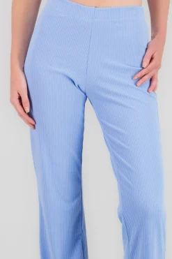 Shasa Ribbed Wide Leg Pants